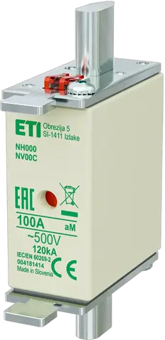 NH000 aM 100A/500V