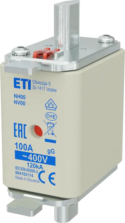 Kép erről: NH00 gG 100A/400V