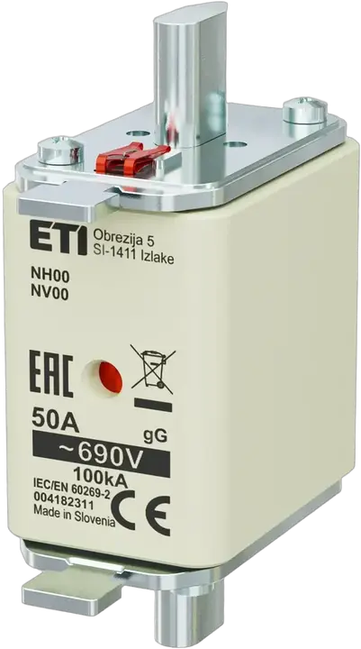 Kép erről: NH00 gG 50A/690V