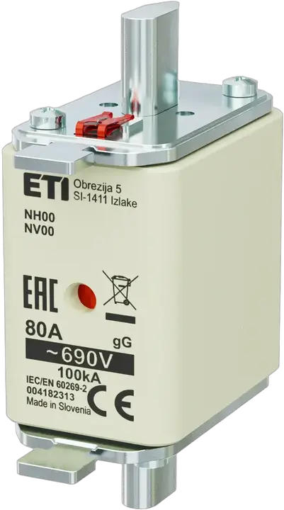 Kép erről: NH00 gG 80A/690V