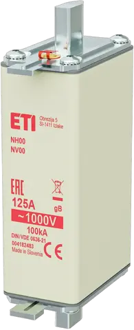NH00/85 gB 125A/1000V