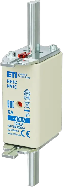 Kép erről: NH1C gG 6A/400V