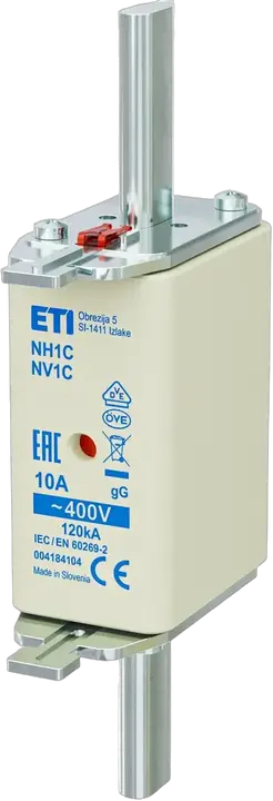 Kép erről: NH1C gG 10A/400V