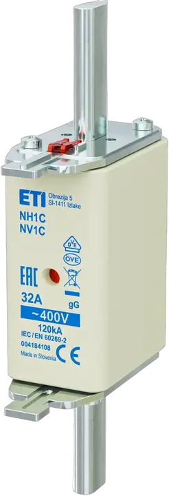 Kép erről: NH1C gG 32A/400V