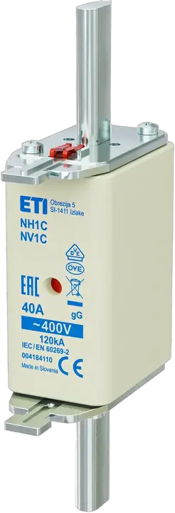 Kép erről: NH1C gG 40A/400V