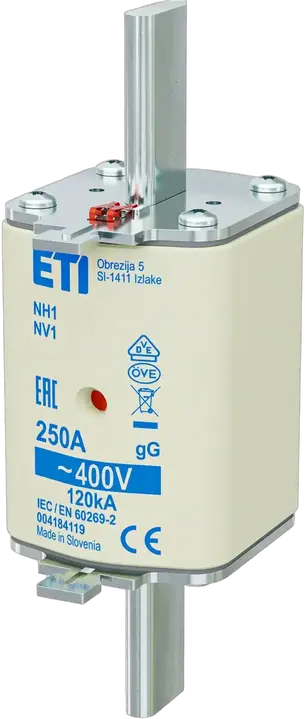 Kép erről: NH1 gG 250A/400V