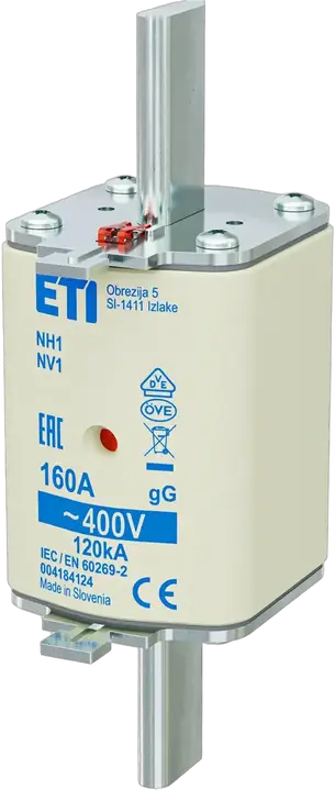 Kép erről: NH1 gG 160A/400V