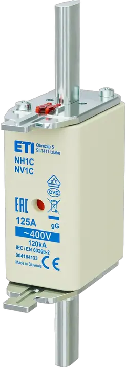 Kép erről: NH1C gG 125A/400V korr.