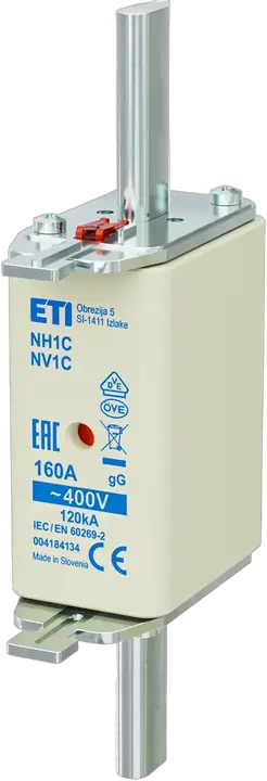 Kép erről: NH1C gG 160A/400V korr.
