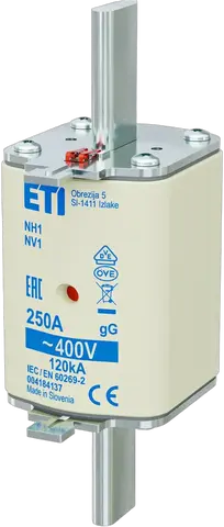 NH1 gG 250A/400V korr.