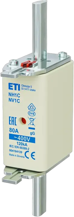 Kép erről: NH1C gG 80A/400V korr.