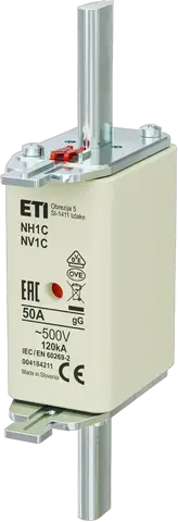 NH1C gG 50A/500V