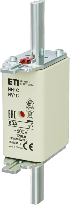 Kép erről: NH1C gG 63A/500V