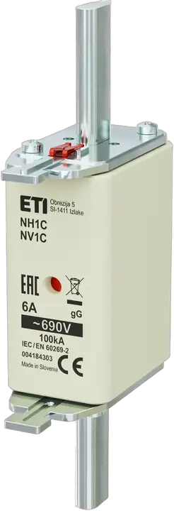 Kép erről: NH1C gG 6A/690V