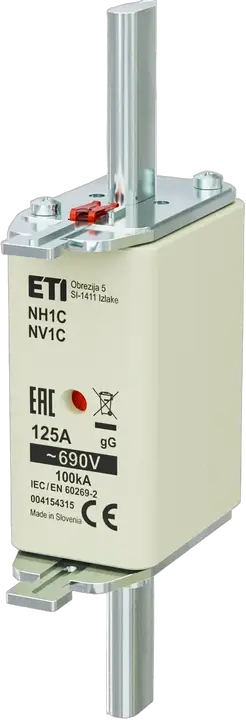 Kép erről: NH1C gG 125A/690V