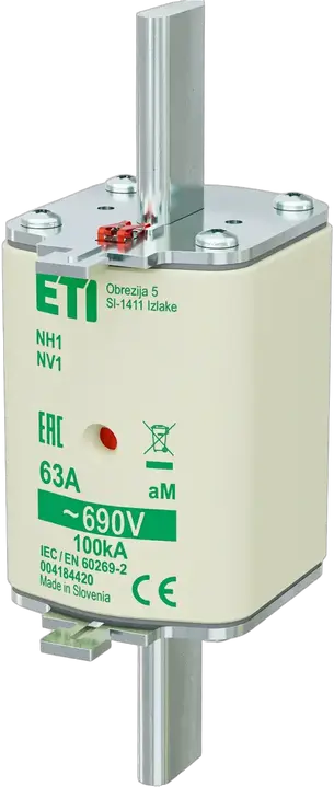 Kép erről: NH1 aM 63A/690V