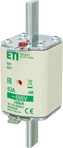 NH1 aM 63A/690V