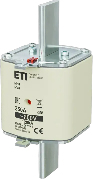 Kép erről: NH3 gG 250A/800V