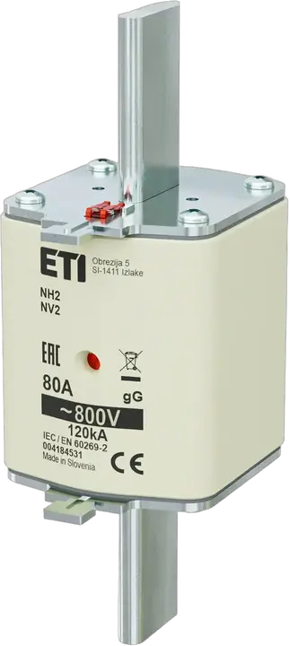 Kép erről: NH2 gG 80A/800V