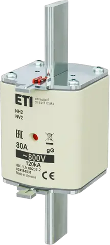 Kép erről: NH2 gG 80A/800V