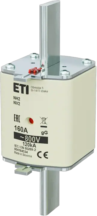 Kép erről: NH2 gG 160A/800V