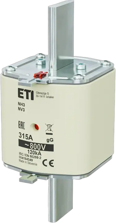 Kép erről: NH3 gG 315A/800V