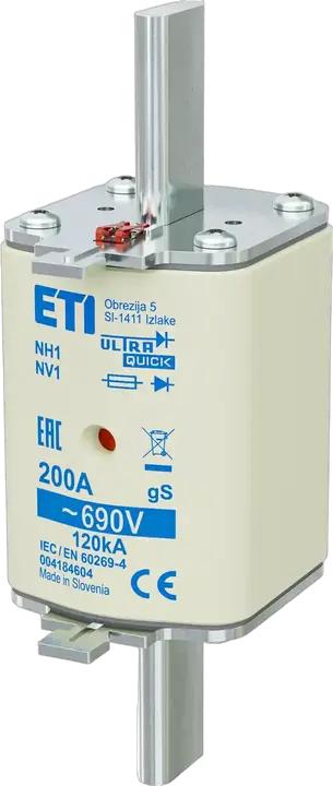 Kép erről: NH1 gS 200A/690V
