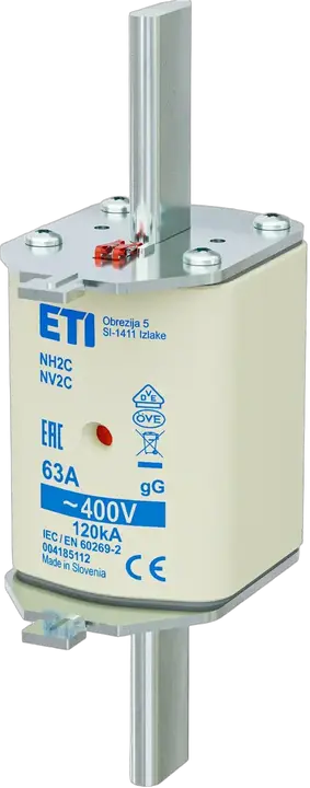 Kép erről: NH2C gG 63A/400V