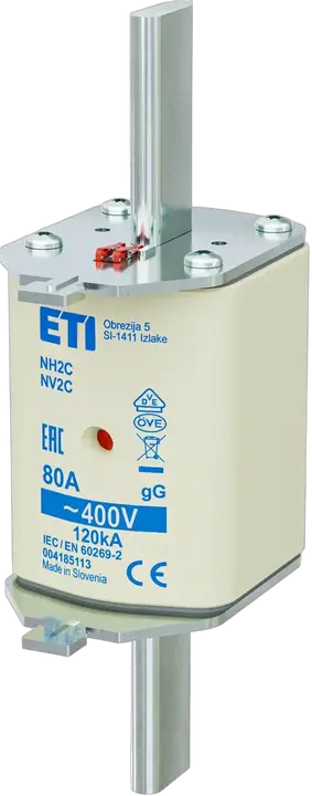 Kép erről: NH2C gG 80A/400V