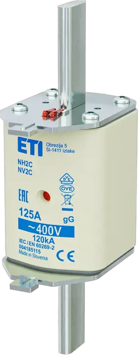 Kép erről: NH2C gG 125A/400V