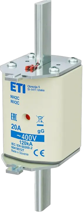Kép erről: NH2C gG 20A/400V