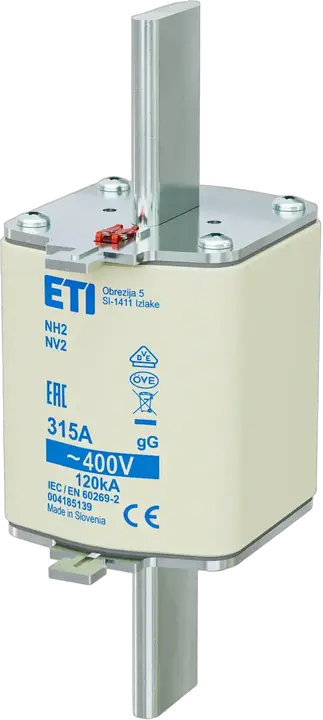 Kép erről: NH2 gG 315A/400V korr.