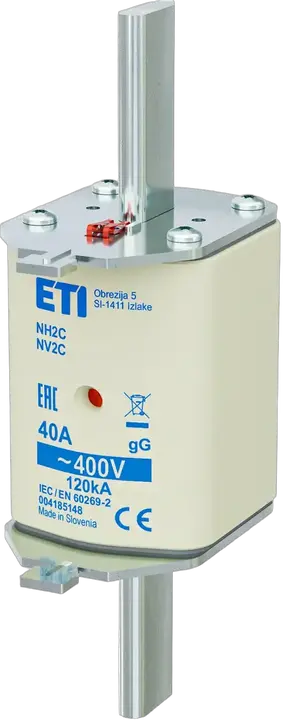 Kép erről: NH2C gG 40A/400V korr.