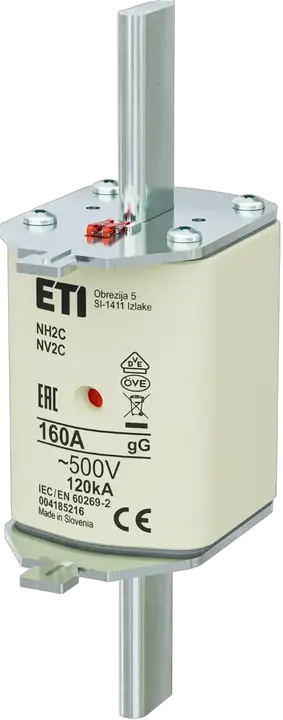 Kép erről: NH2C gG 160A/500V