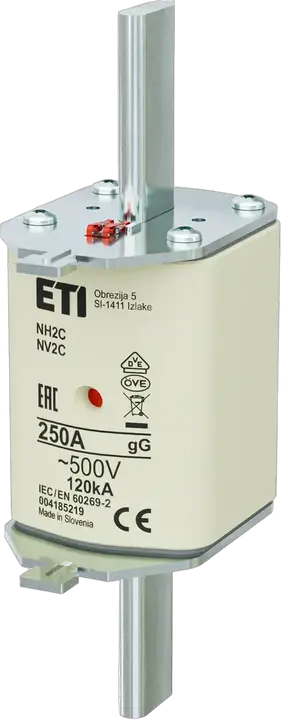 Kép erről: NH2C gG 250A/500V