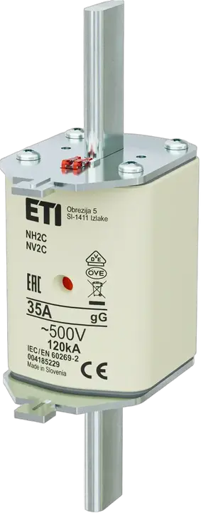 Kép erről: NH2C gG 35A/500V