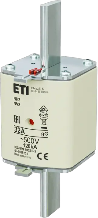 Kép erről: NH2 gG 32A/500V