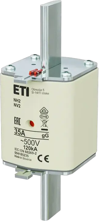 Kép erről: NH2 gG 35A/500V