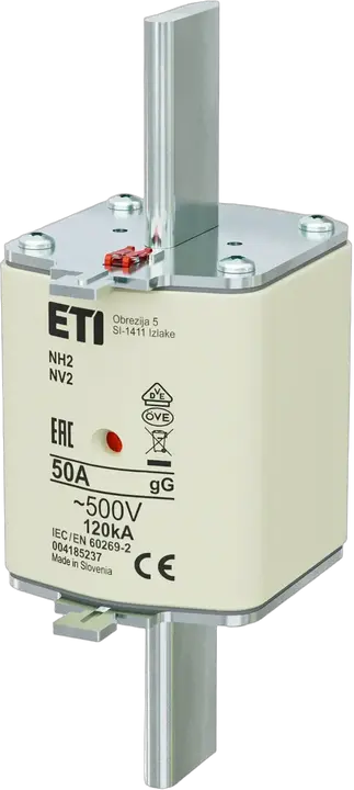 Kép erről: NH2 gG 50A/500V