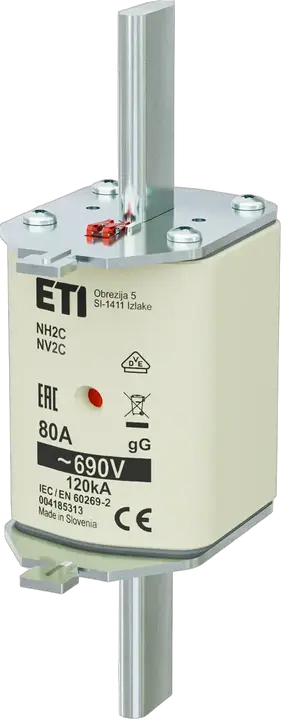 Kép erről: NH2C gG 80A/690V