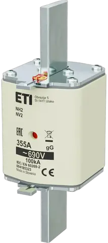 NH2 gG 355A/690V