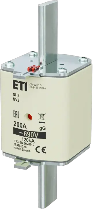 Kép erről: NH2 gG 200A/690V