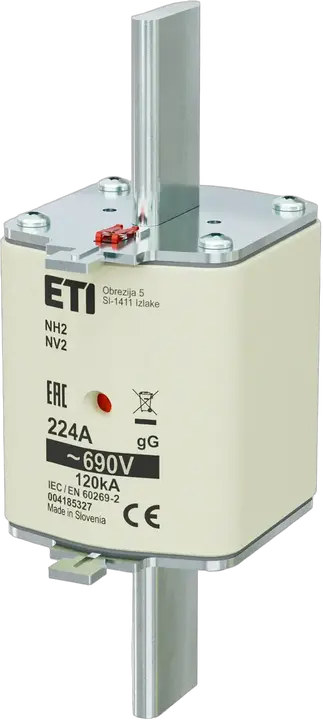 Kép erről: NH2 gG 224A/690V