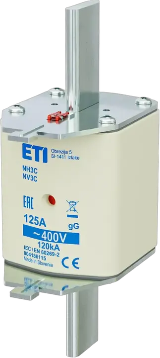 Kép erről: NH3C gG 125A/400V