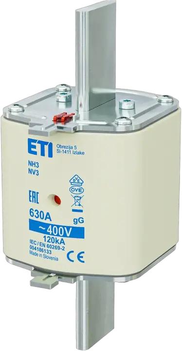Kép erről: NH3 gG 630A/400V