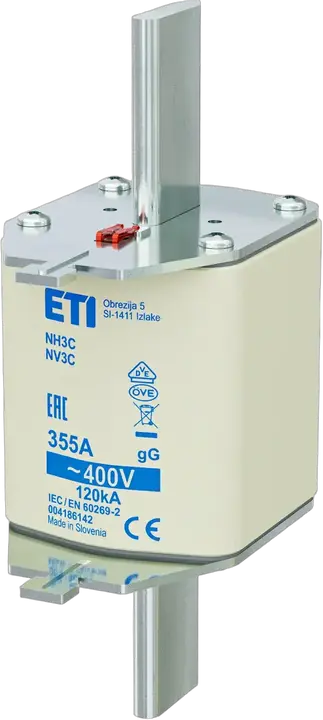 Kép erről: NH3C gG 355A/400V korr.