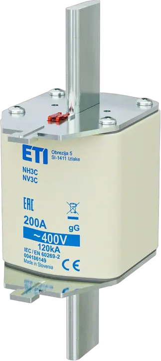 Kép erről: NH3C gG 200A/400V korr.