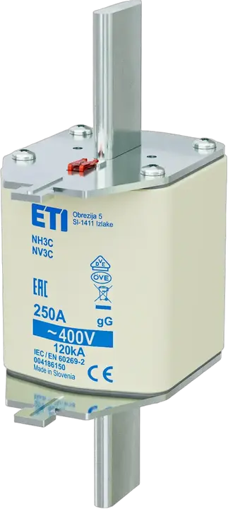 Kép erről: NH3C gG 250A/400V korr.