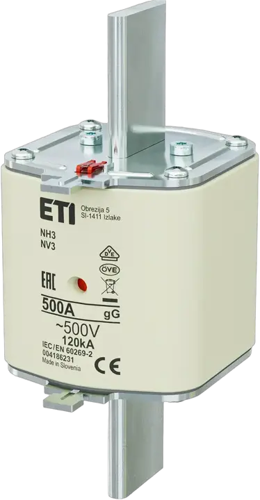 Kép erről: NH3 gG 500A/500V