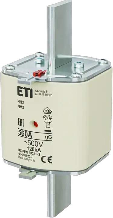 Kép erről: NH3 gG 560A/500V